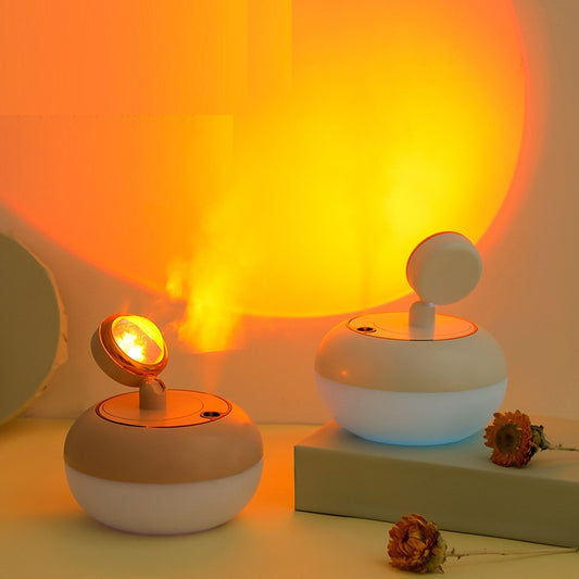 2 In 1 Sunset Lamp Humidifier